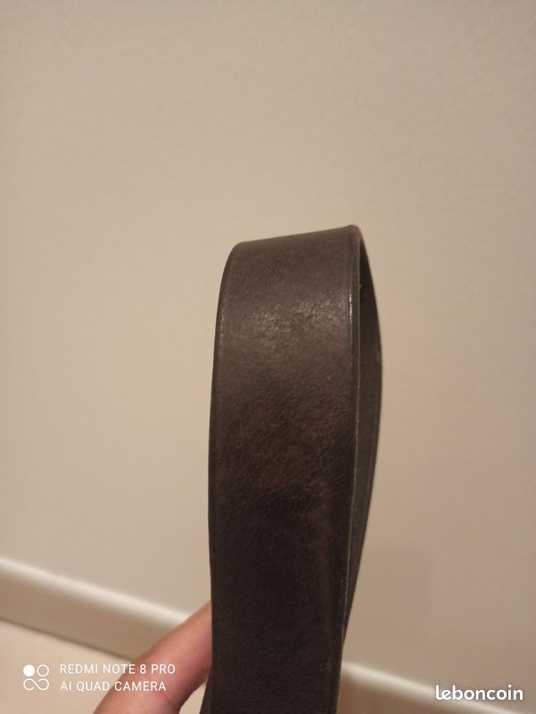 Filet en cuir véritable pour cheval (image 2)