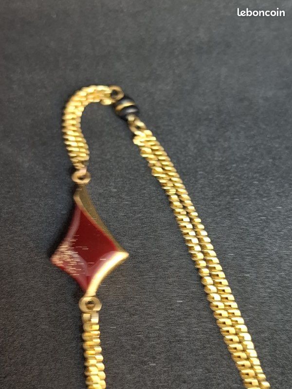Collier Messmer Paris Vintage - Création Unique Mi-long, Neuf Sans Emballage