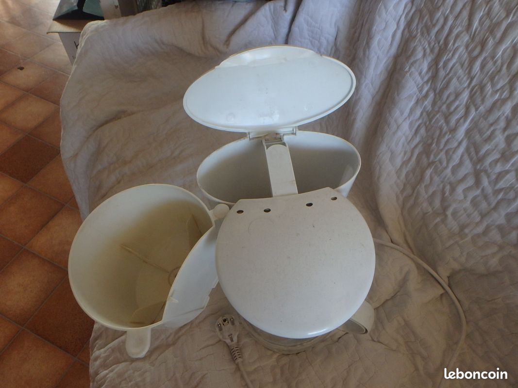 Cafetière blanche Eco+ 1,25L (image 3)