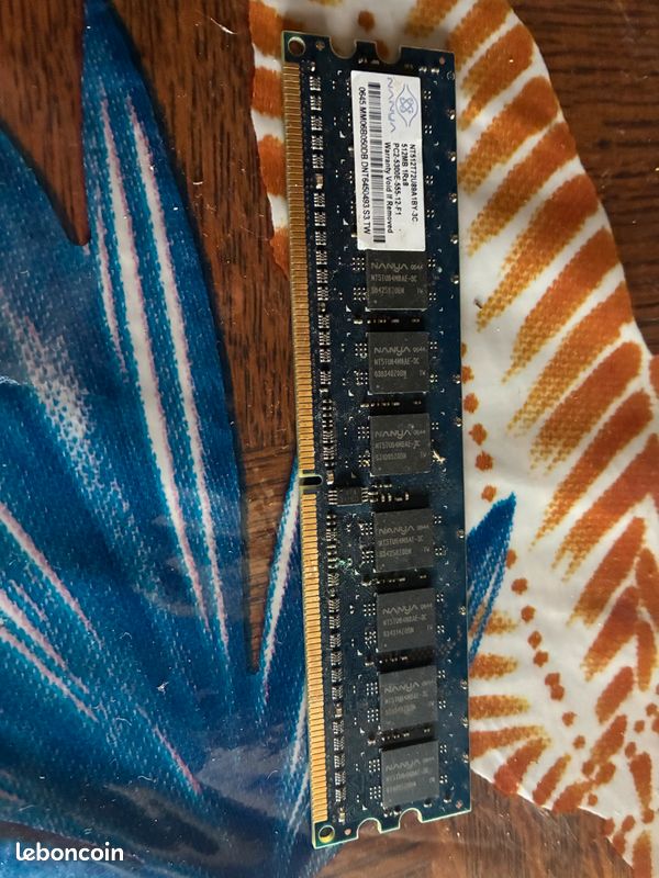 Vends barrette, mémoire, 512 MB (image 2)
