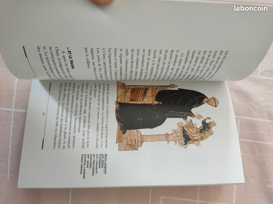 Lot 2 livres Aude éditions Bonneton et abbaye de Cluny par Agnès Gerhards (image 8)