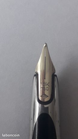 Stylo Plume Waterman CF Chrome - Plume Moyenne M423 - Occasion Bon état