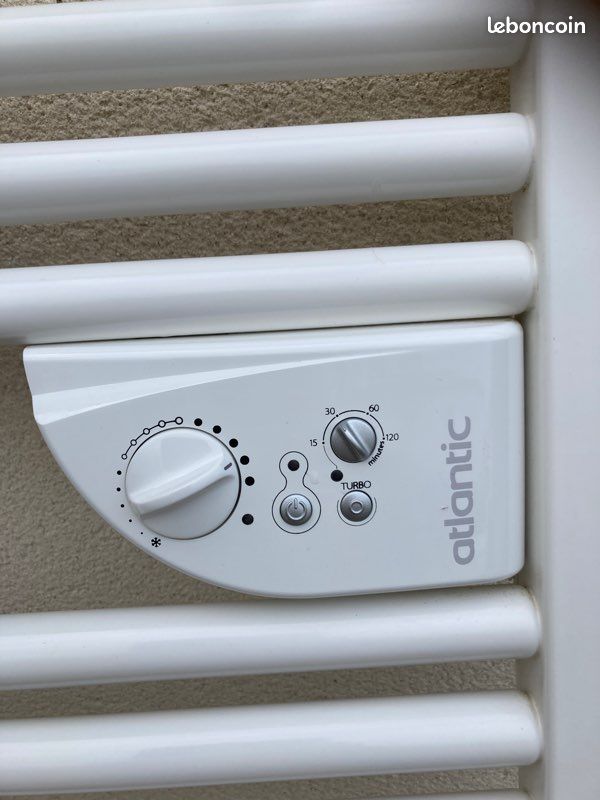 ATLANTIC Sèche Serviette DORIS ELECTRIQUE 500W + 1000W