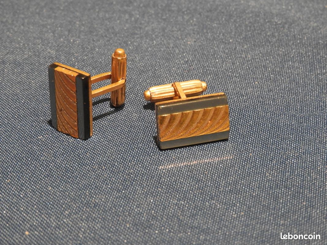 Boutons de manchettes vintage (image 1)