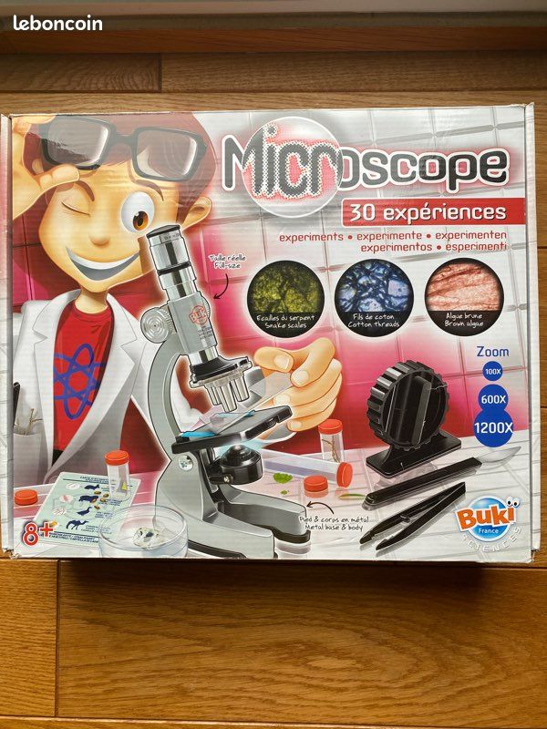 Microscope avec + de 30 expériences (image 1)