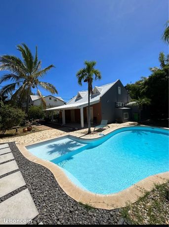Location charmante villa meublée à grand fond,saint Gilles les bains