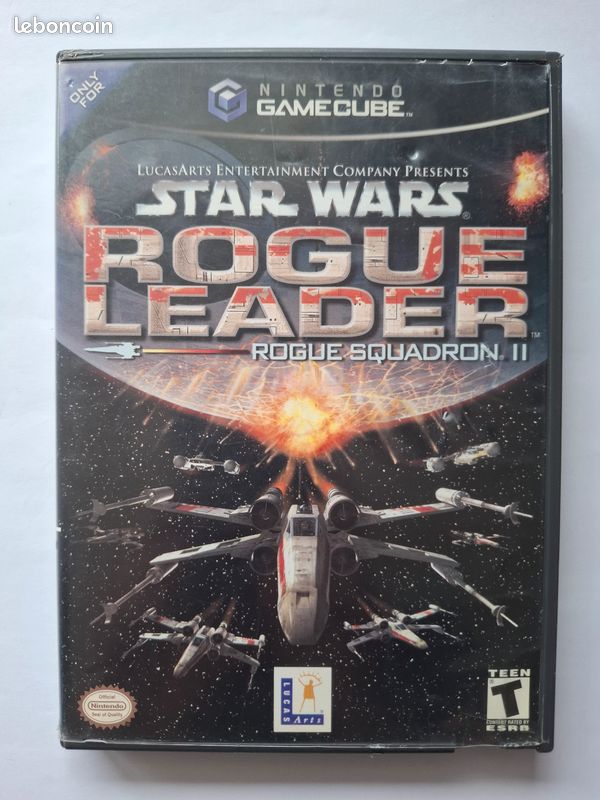 Star Wars rogue Squadron II rogue leader ntsc usa Nintendo gamecube (image 4)