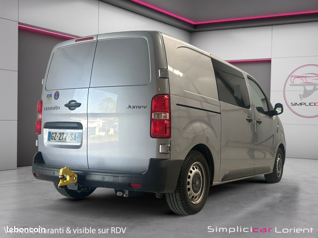 CITROEN JUMPY 2.0 BLUE HDI 145 Cabine Approfondie Car Play Caméra de Recul Virtual Cockpit Garantie 12 mois (image 8)