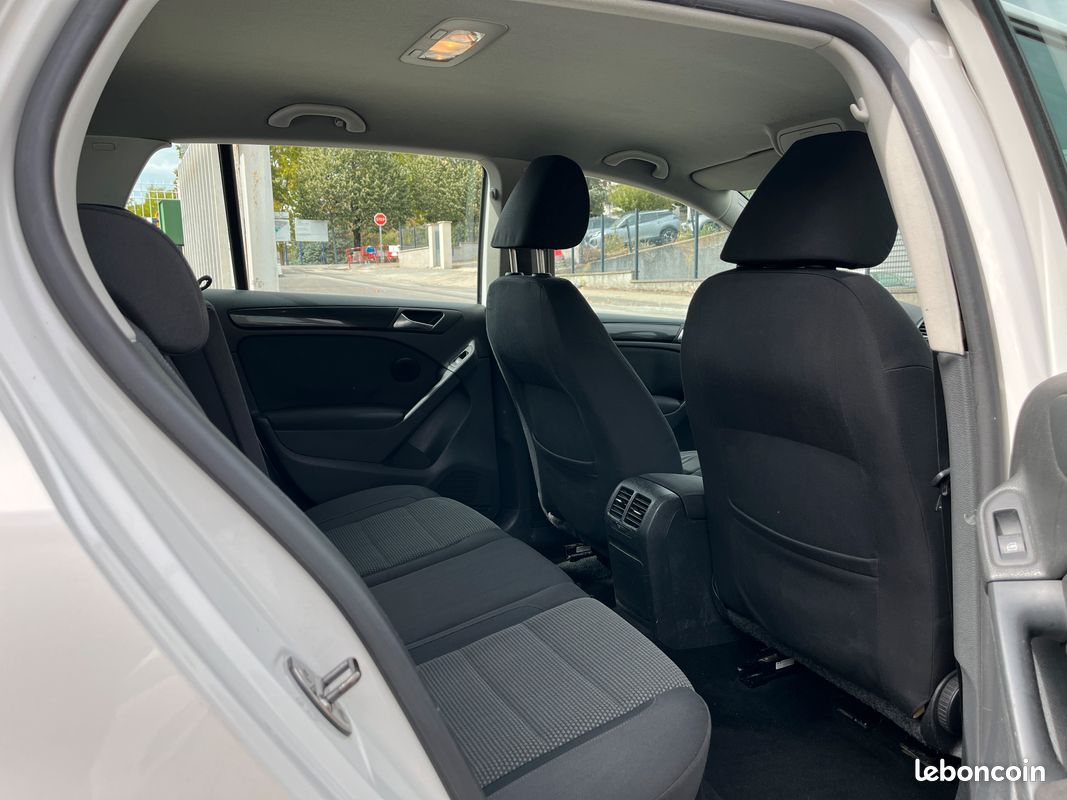 Belle golf 6 2.0 tdi 110cv gps clim possibilité garantie 12 / 24 / 36 mois (image 8)
