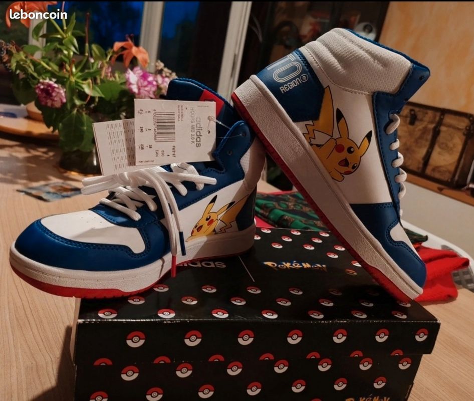 Pokemon Pikachu Adidas Hoops Mid Pokemon Adidas Collaboration