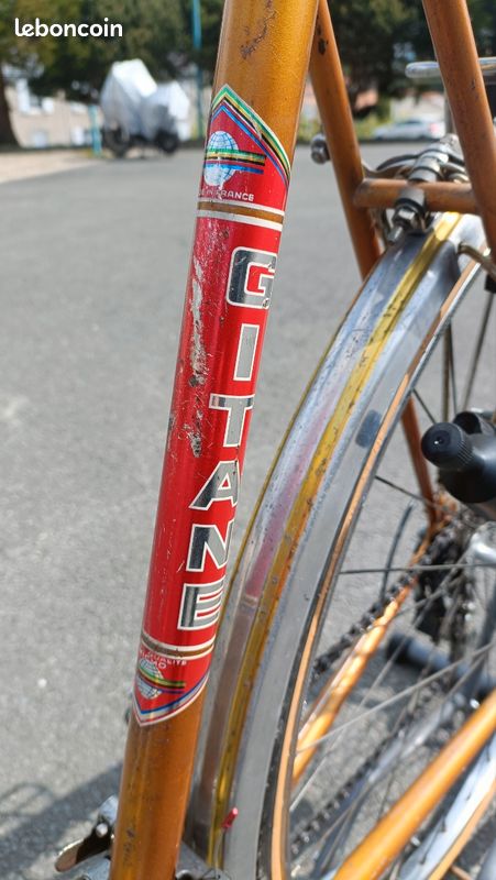 Velo Randonneuse 700c gitane vintage en acier
