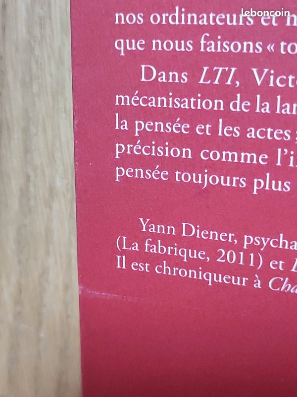 Yann Diener - LQI : notre langue quotidienne informatisée - Les Belles Lettres (image 4)
