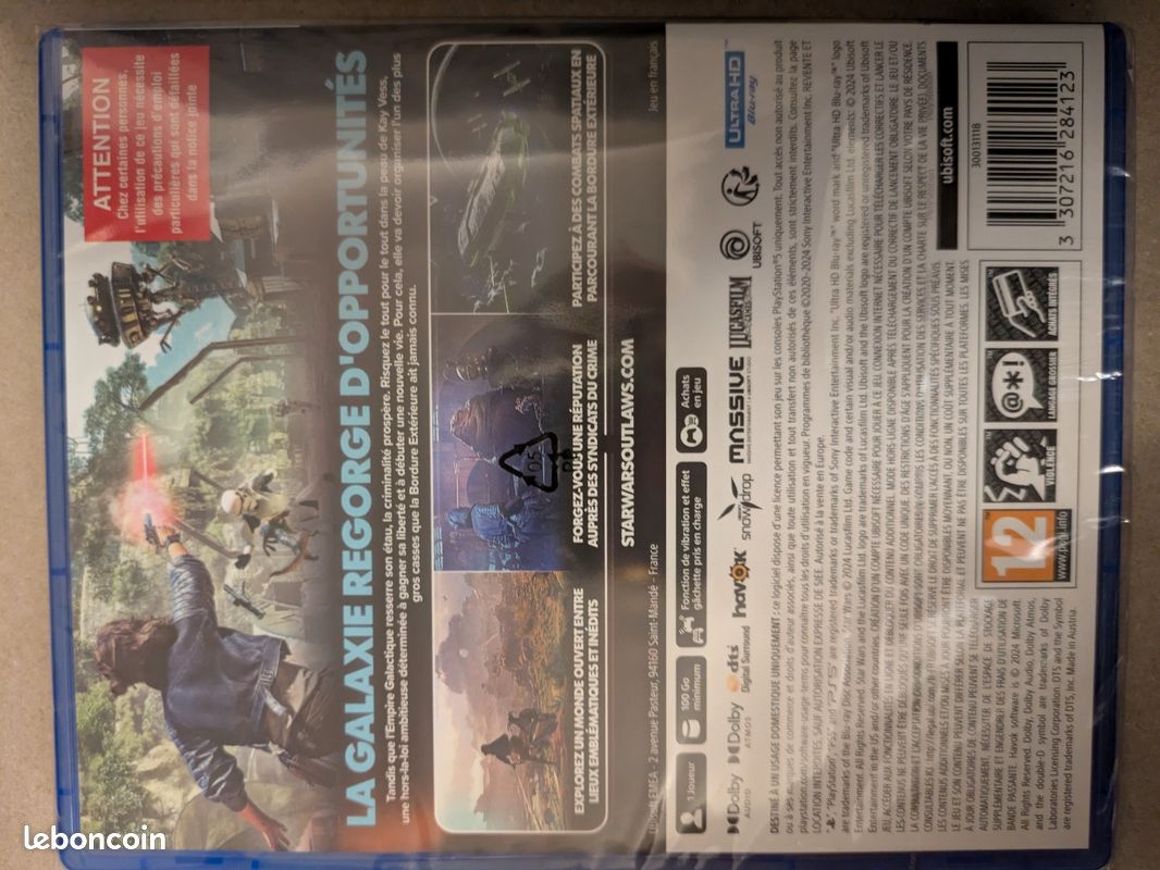 Star Wars Outlaws Playstation 5 (image 2)