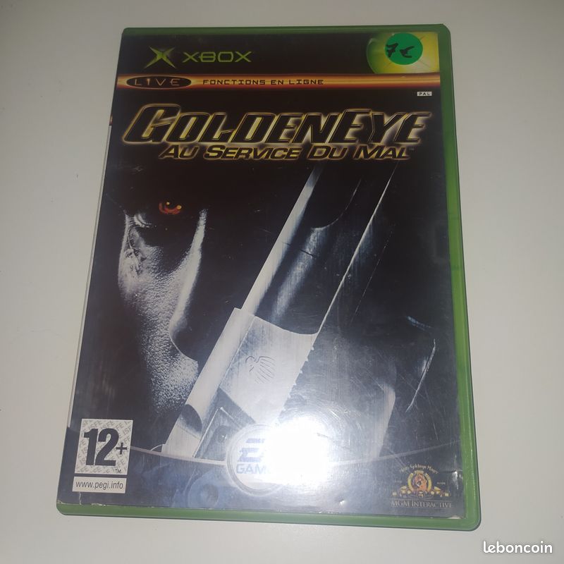 Jeu GoldenEye : Au Service Du Mal - Xbox, Complet, Bon état, Vendeur Pro