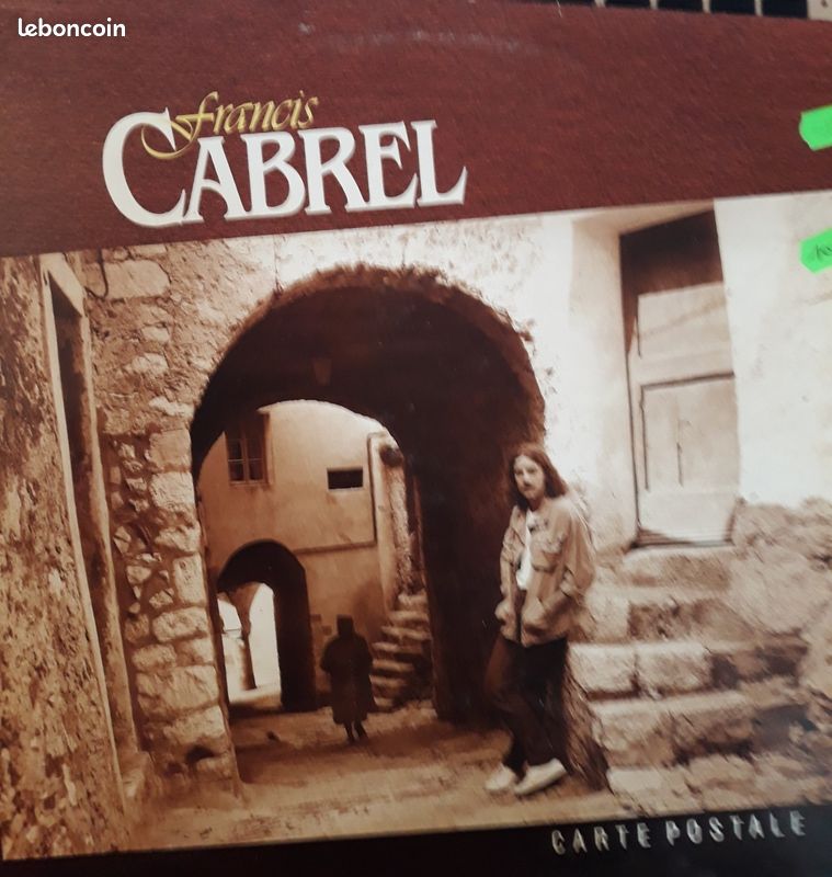 Vinyle Francis Cabrel – Carte Postale (image 1)