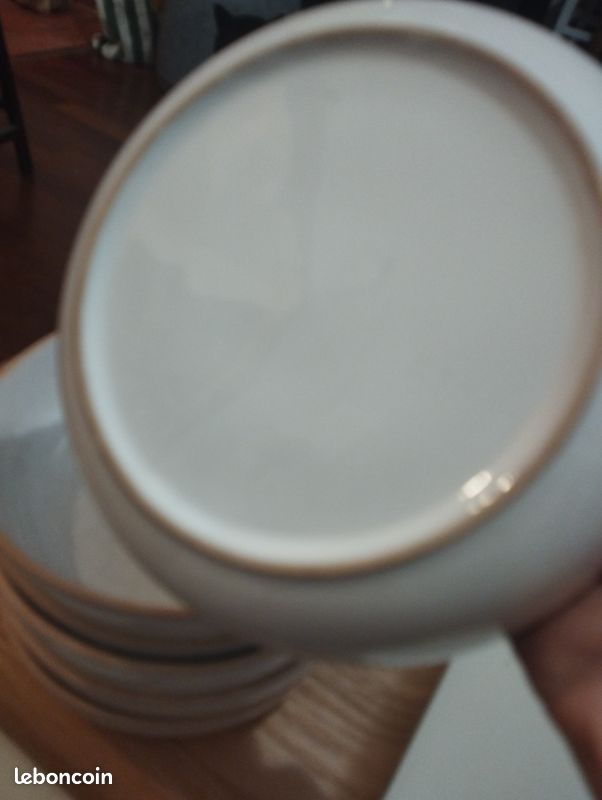 6 Assiettes Creuses Réutilisables En Plastique | 22,5 Cm X 4,5 Cm – Idéales Pâtes, Salades, Soupes