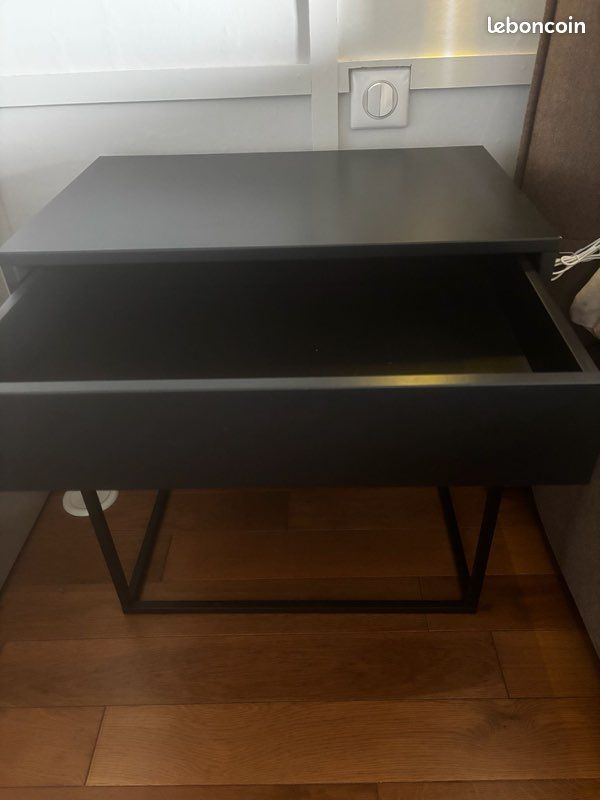 Tables de chevet noires * 2 (image 3)