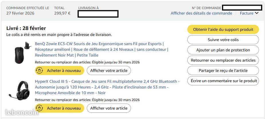 Setup Clavier/Souris/Casque neuf (image 2)