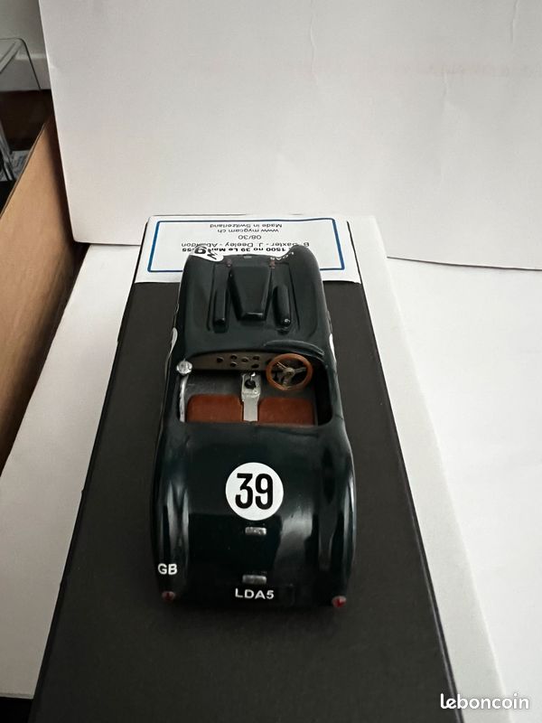 NO SPARK Kieft 1100 #46 24 Heures du Mans 1955 1/43 GCAM