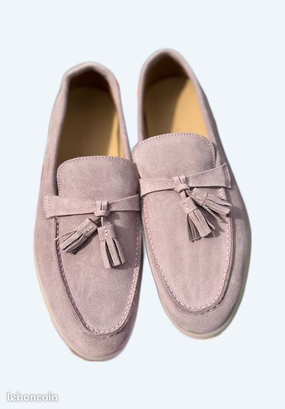 Chaussures- Mocassins italiens neufs- femme Scamosciata Chaussures