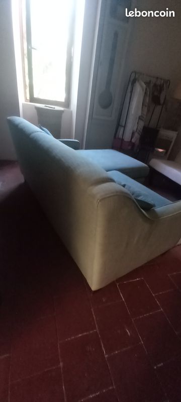 Canapé bleu (image 2)