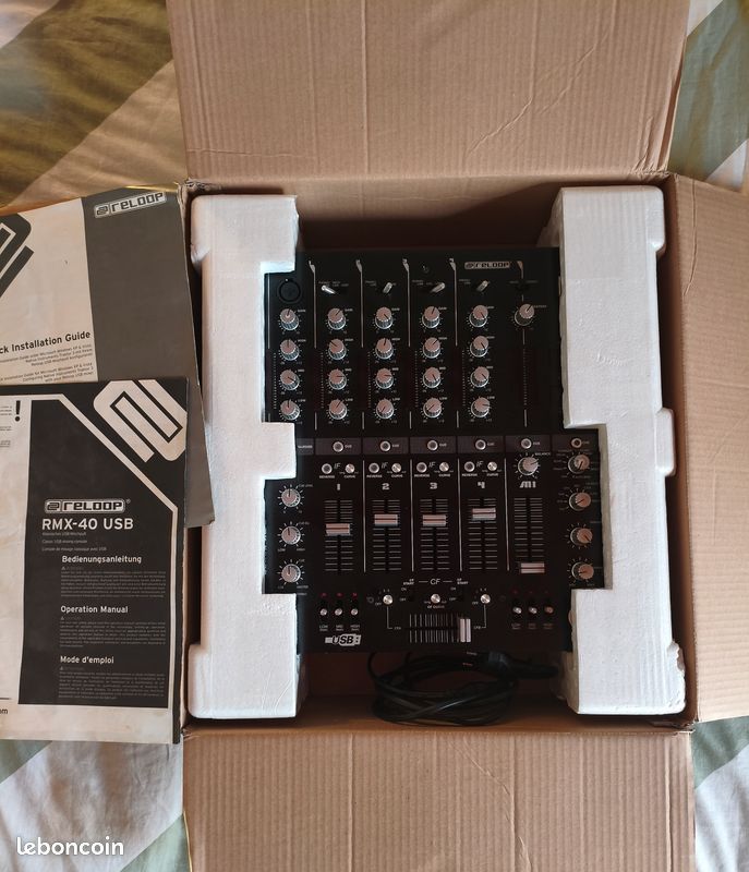Table de mixage Reloop RMX-40 USB (image 3)