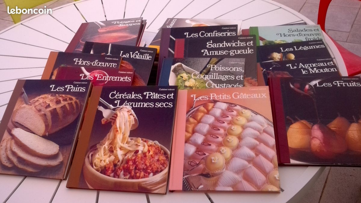 Cours de cuisine par thème en 27 TOMES COULEURS RELIES edition time life (image 4)
