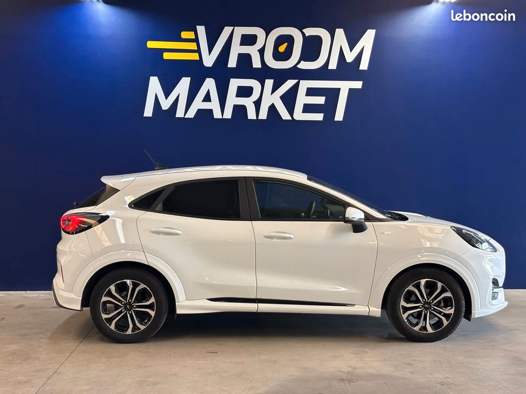 FORD Puma 1.0 Hybrid 125ch ST-Line - 2021 - 51 000 km - Suivi complet - Faible kilométrage (image 2)