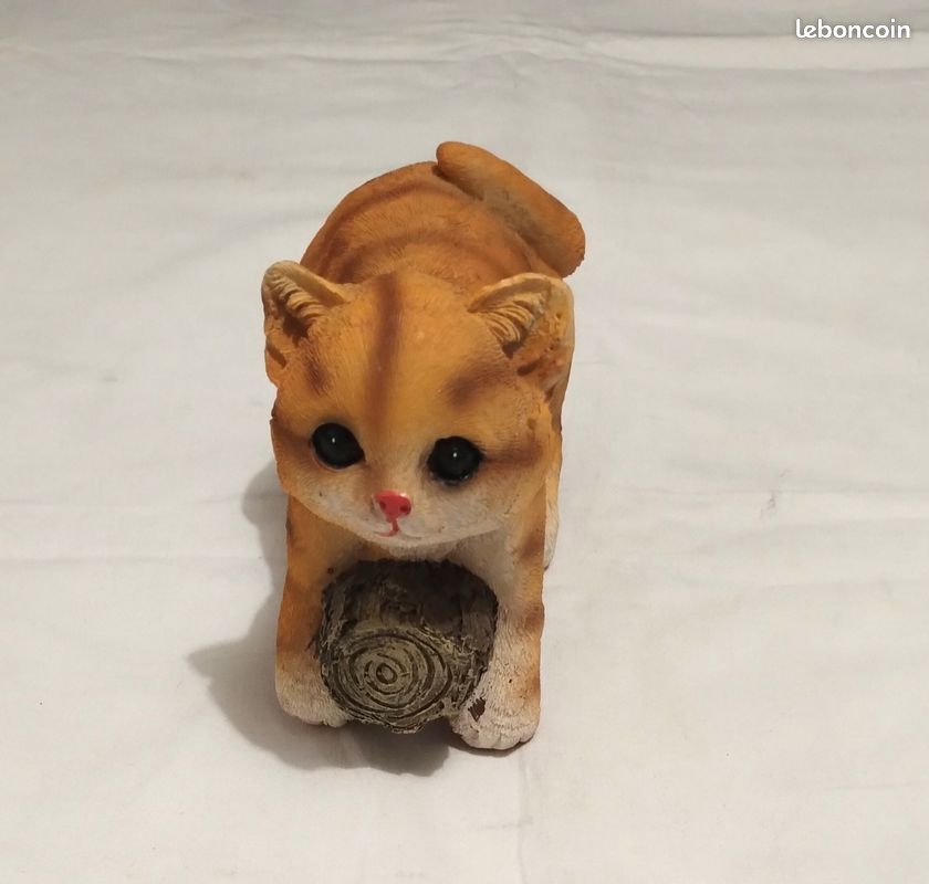 Décoration chaton sur sa branche (image 1)