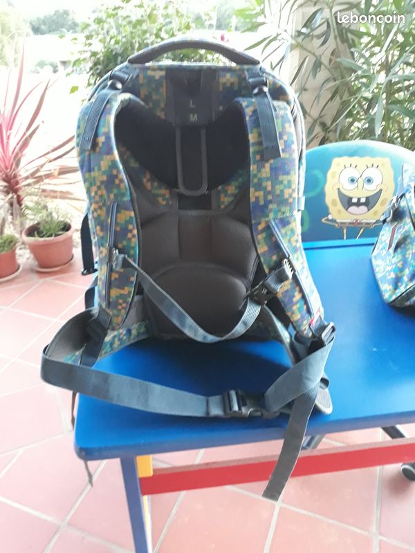 Cartable Scout 2025 avec trousse et sacoche de sport Motiv Pixel (image 3)