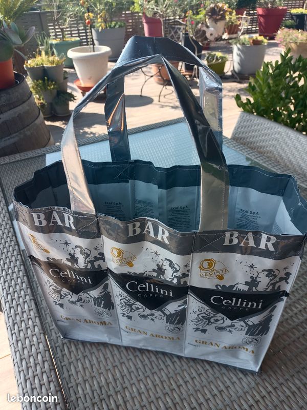 Sac, réalisé avec paquet de café (image 1)