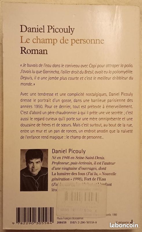 Le champ de personne - Daniel Picouly (image 3)