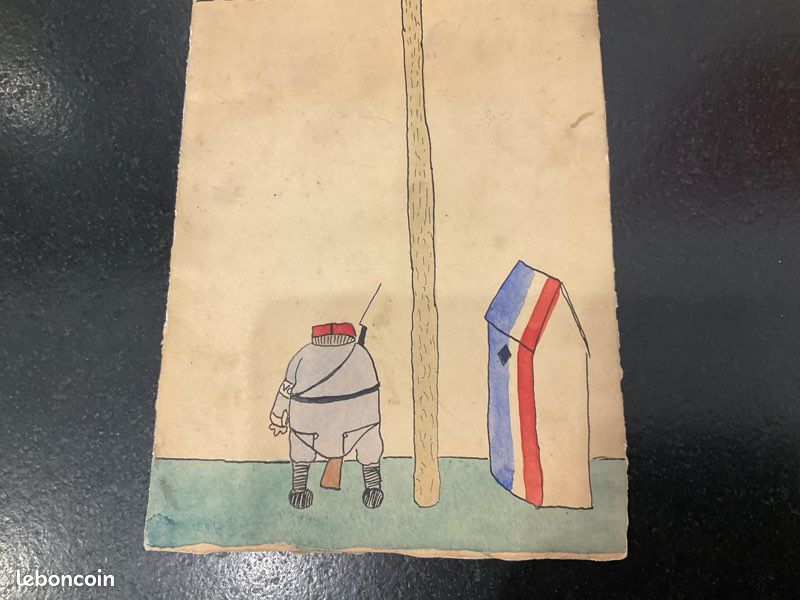 Gouache humour armée (image 2)
