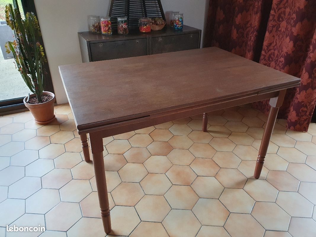 Table 120cm / 150cm ou 180cm avec allonges (image 2)