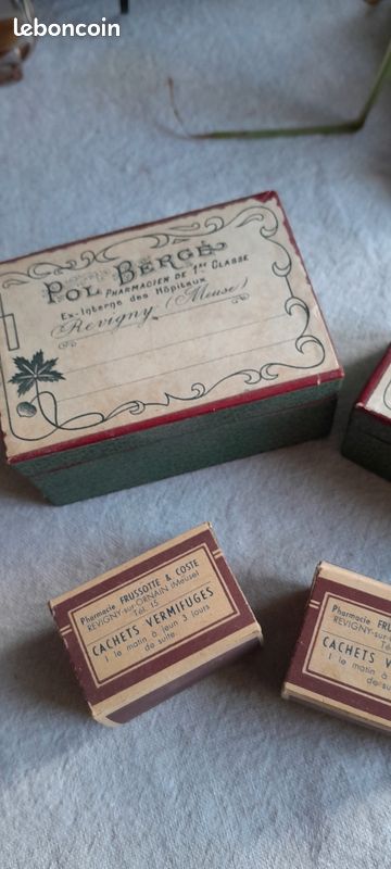 Boîtes pharmaceutiques anciennes (image 4)