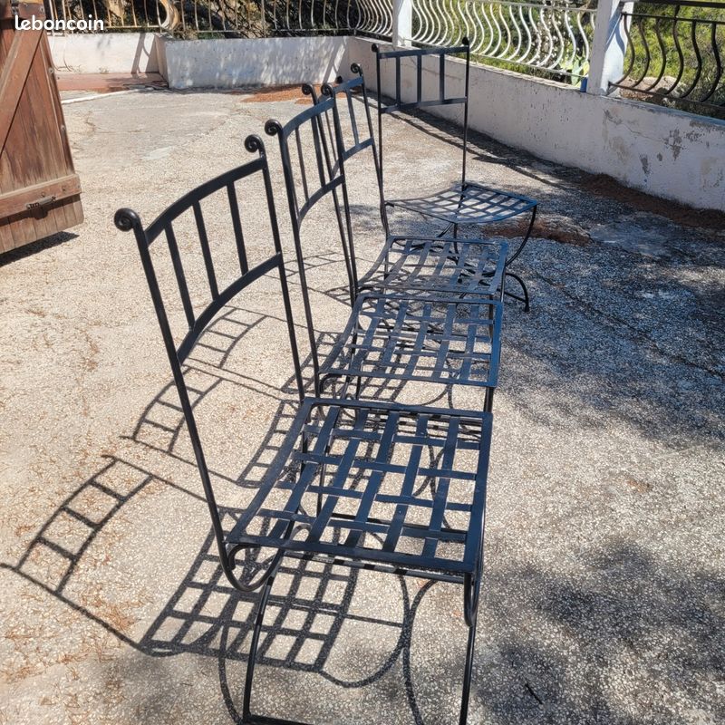 Chaise d exterieur " chateau " (image 4)