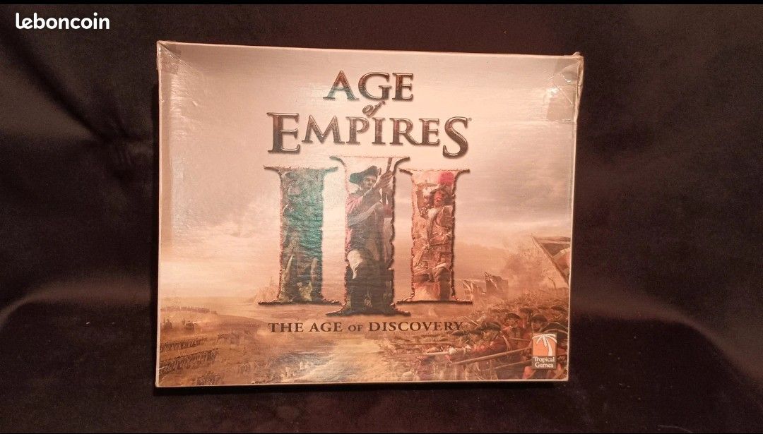 Jeu Age of empire III. The Age the discovery. The tropical game. Ref 241025 (image 1)