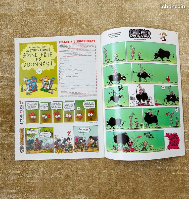 BD Spirou ouvre la bouche et ferme les yeux (image 5)