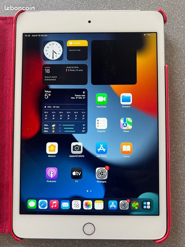 IPad mini 4 128go et sa coque (image 2)