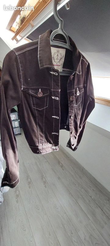 Veste jean femme (image 1)