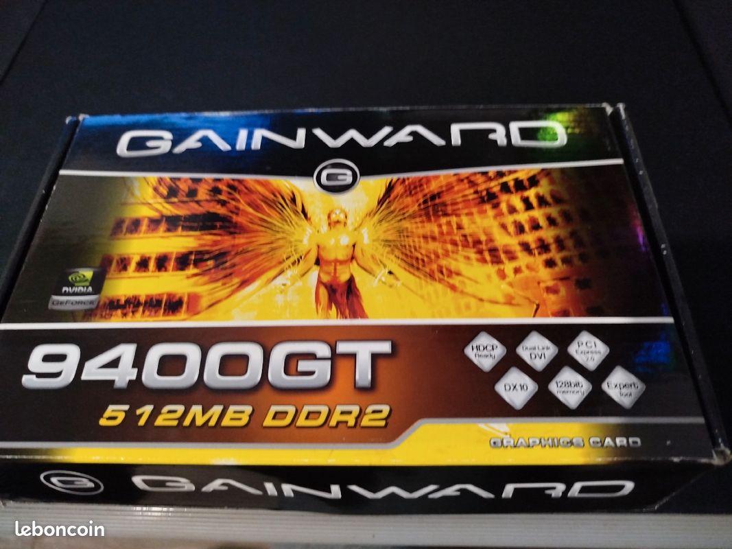 Gainward Geforce 9400 Gt Gainward 9400GT Accessoires informatique, image size:1067x800