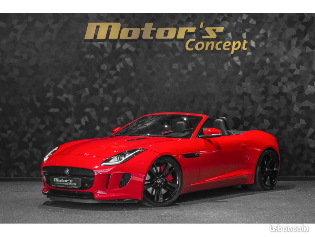 Jaguar F-Type V6 3.0 Cabriolet 340 CH / APPLE CAR PLAY CARBONE CAMERA AUDIO MERIDIAN (image 1)