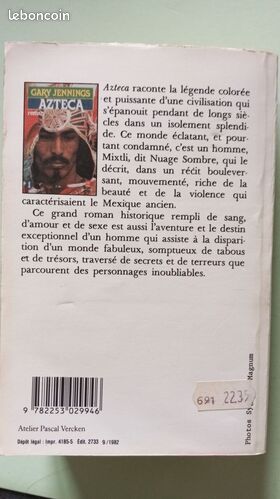 [Livre] Azteca T1 - Bon état (image 2)