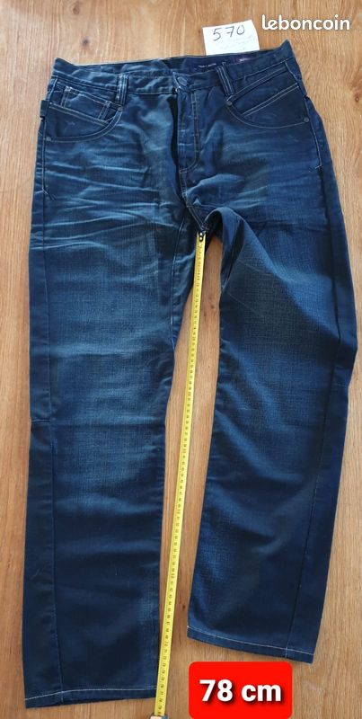 (570) Jean Teddy Smith Skinny Carrot Parfait état W36 L34 (image 6)