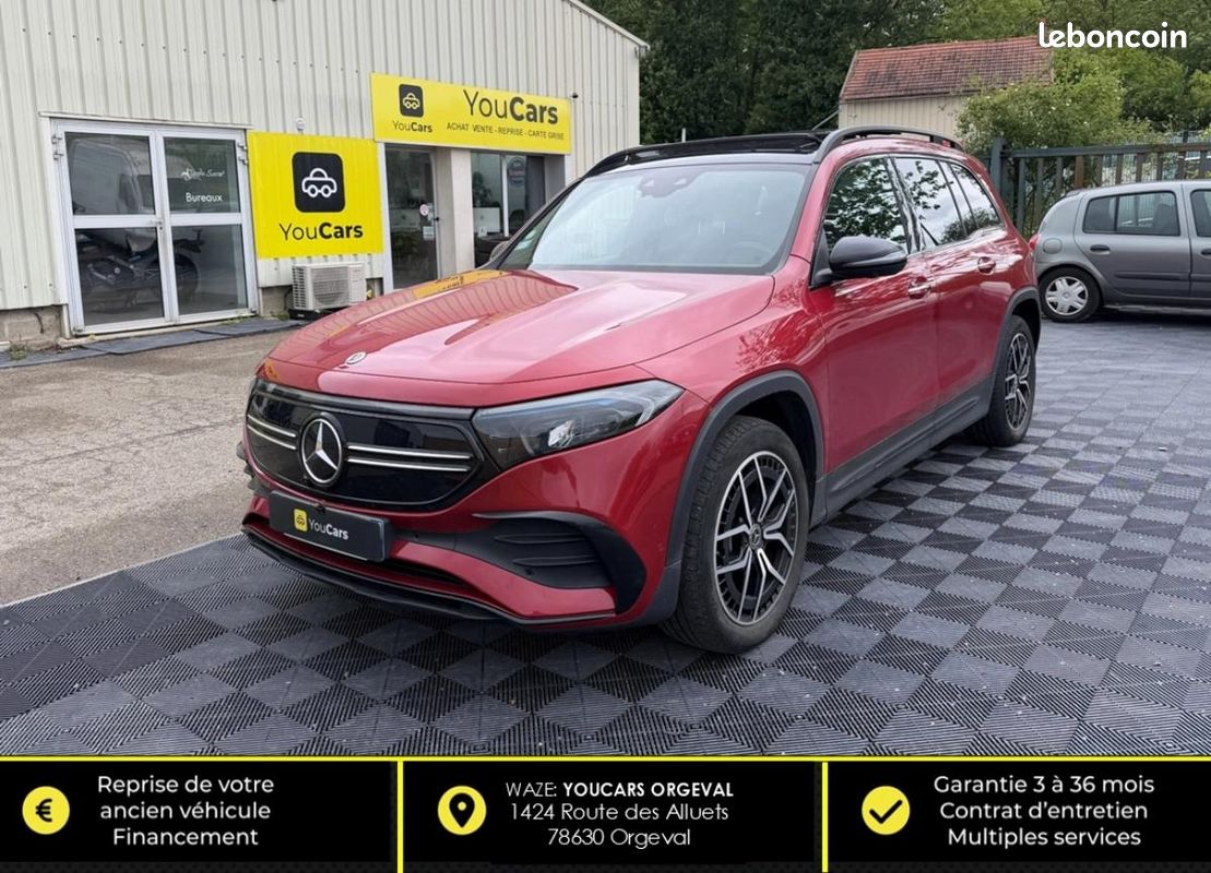 Mercedes Classe Eqb 350 ELECTRIC 290 4MATIC BVA 1ERE MAIN- 7 PLACES-ENTRETIEN MERCEDES-CARPLAY (image 1)