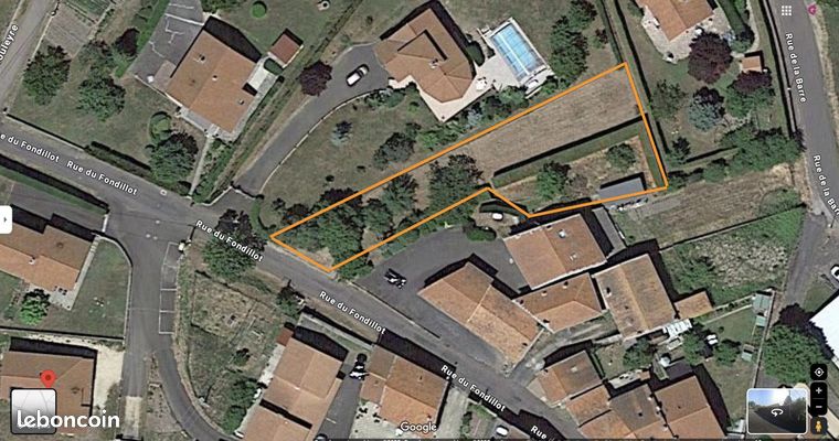 Terrain 1177 m² Lantriac