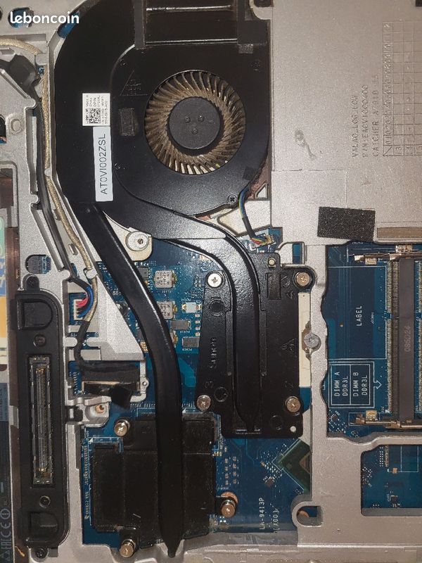 Heatsink (système refroidissement Dell 6540 (image 1)