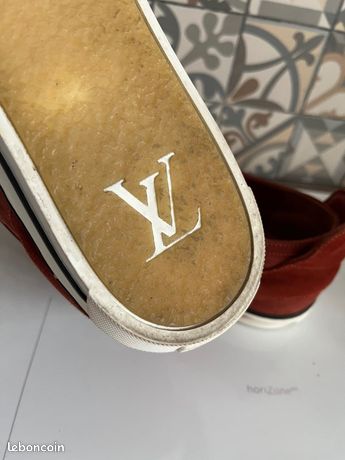 ② Louis vuitton trainers oranje uk 7.5/eu 42,5 — Chaussures