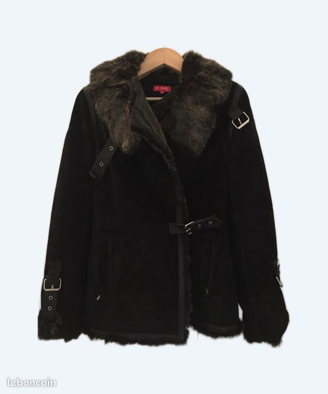 Manteau peau René Derhy (image 1)