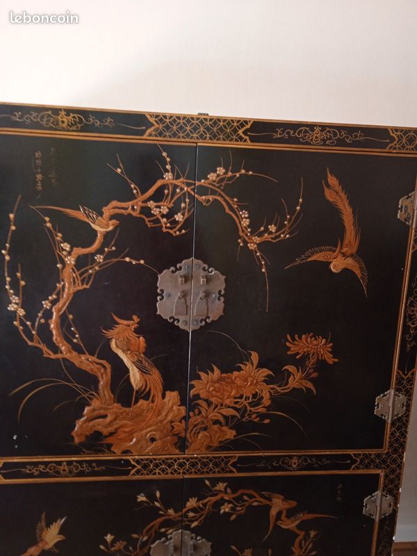 Meuble chinois laqué (image 3)